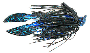 Strike King Premier Elite jig with a Zoom Super Chunk trailer