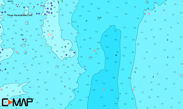 17 Fathoms hi-res vector map