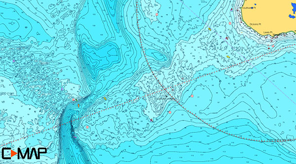 Southwest Ledge is a legendary fishing spot for big striped bas