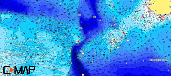 The most popular and productive Southwest Ledge big-fish technique is drifting live eels.