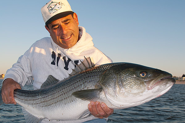 The afternoon is generally better than the morning for big bass on bunker