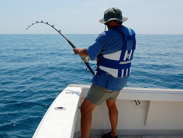 Don straps in and does battle with his first ever bluefin tuna.