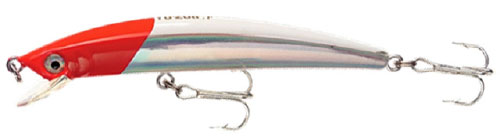 Swimming lures that can handle a fast retrieve, like this Yo-Zuri Crystal Minnow, are a good option for anglers using light spinning gear.