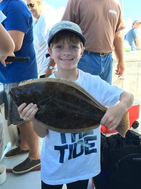 Fishermen aboard the Gambler caught a number of fluke between 5 and 7 pounds this week.