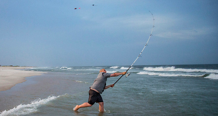 Fresh-cut bunker is one of the best ways to put big bass on the beach all season long.