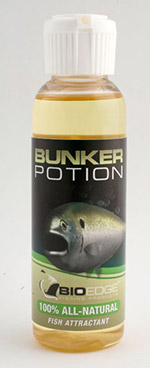 Adding bunker oil to your chunks can help attract fish.