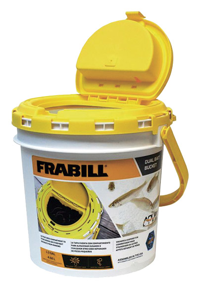 Frabill Dual Bait Bucket
