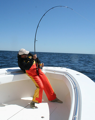 Thanks to lighter but still powerful rods and reels, jigging and popping for tuna is a fun and exciting way to catch bluefin.