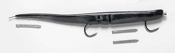 One of the author&rsquo;s tandem-rigged Slug-Gos.