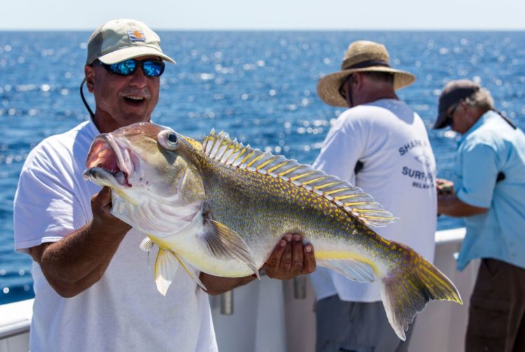 The primary target of the trip was large golden tilefish. This fish was the runner-up in the golden tile pool. 