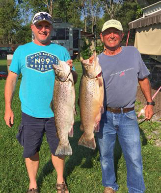 LOC Tournament borwn trout division leaders