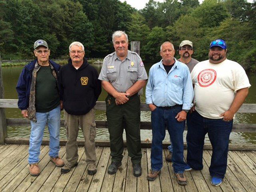 individuals who assisted WCO McMann at the fishing station.