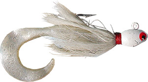 Bucktail Jig with Curly Tail