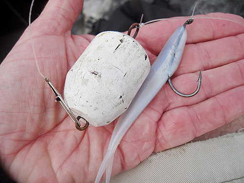 The float-and-fluke rig is a deadly setup for September albies.