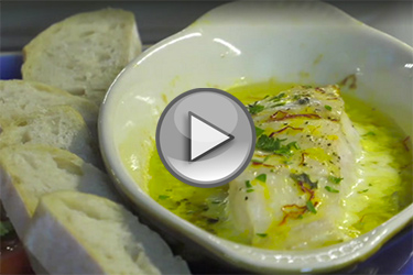 slow-roasted wreckfish
