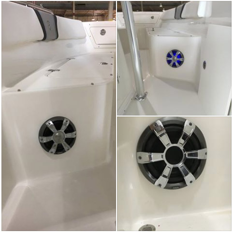 The Century Boats Striper Cup 2200 prize boat features full Fusion power and sound!