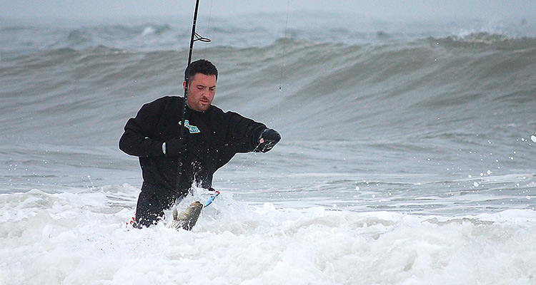 Fishing big surf isn&rsquo;t easy, but the results can make the effort worthwhile.