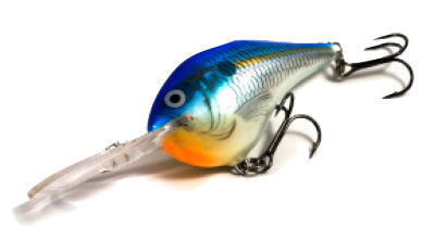 Deep diving Rapala crankbaits are largemouth candy in autumn.