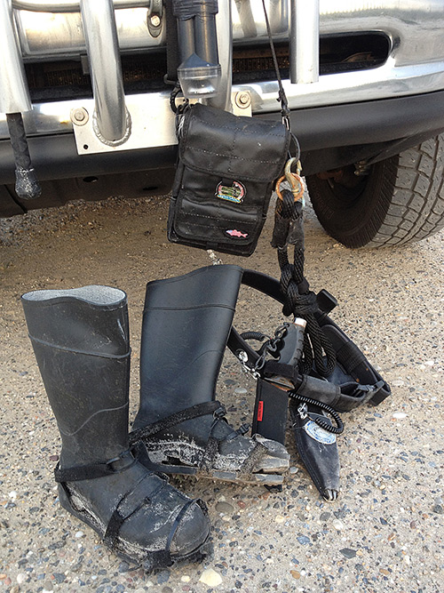 A selection of inlet fishing gear.