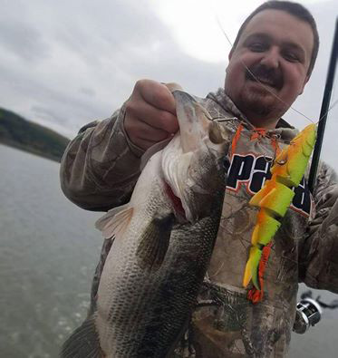 Don Kelly recently caught a nice bass while fishing Cowanesque Lake.