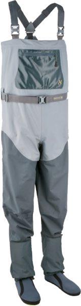 Breathable waders have a loose enough fit that fishermen can easily add layers inside to keep warm.