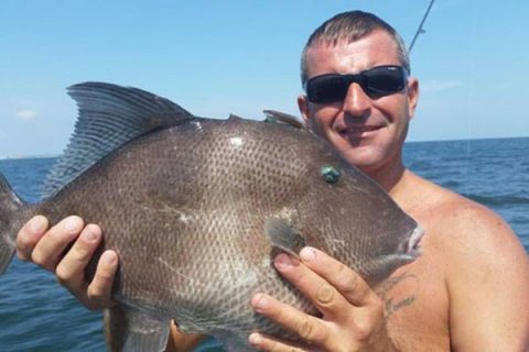 New Jersey Angler Lands State Record Gray Triggerfish
