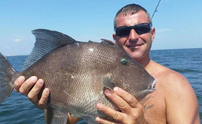 New Jersey Angler Lands State Record Gray Triggerfish