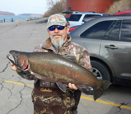 2016 NRAA steelhead winner Bob Rustowicz