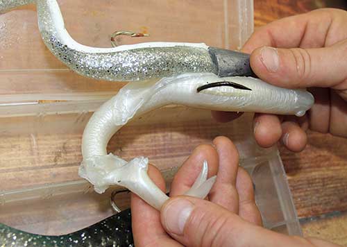 Avoid storing different types of soft plastics together, as it can result in chemical reactions that melt the plastic. Whenever possible, store soft plastics in the packages they came in.