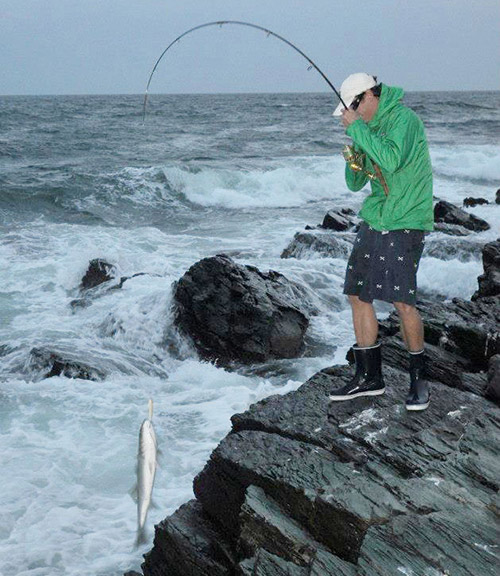 The striper deadlift has claimed many a good surf rod.