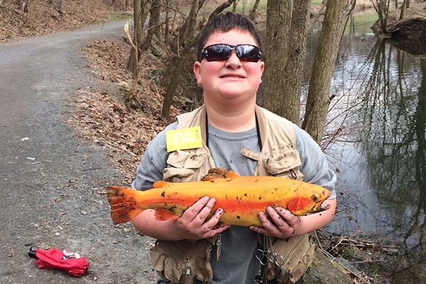 Anglers are catching trout in the wild trout streams and special regulation areas.