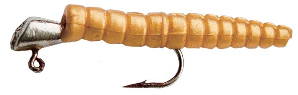 The Trout Magnet is a 1/64-ounce shad dart 