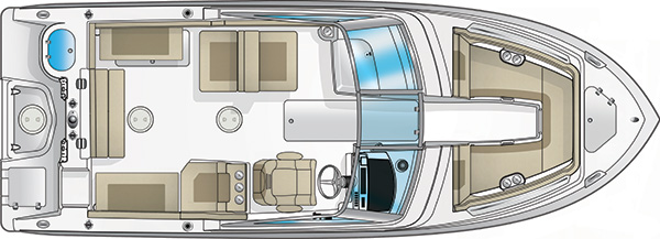 Sailfish 245DC Illustration