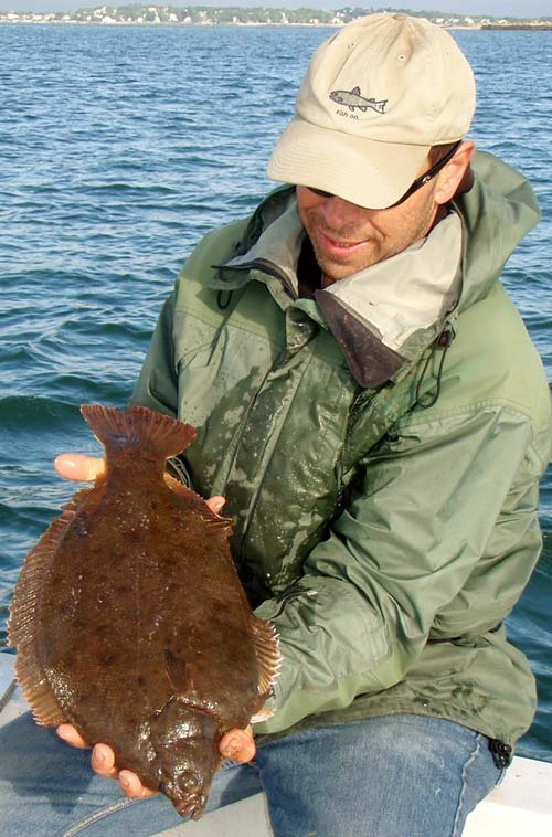 5-pound, 9-ounce monster flounder