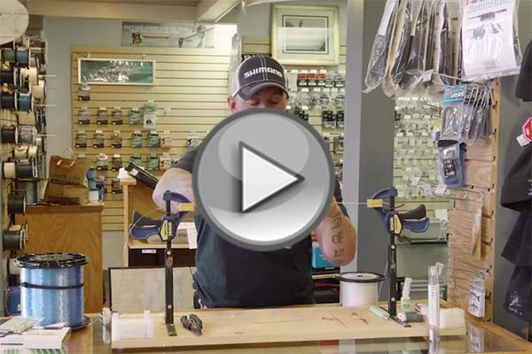 Winding On A Top Shot Leader