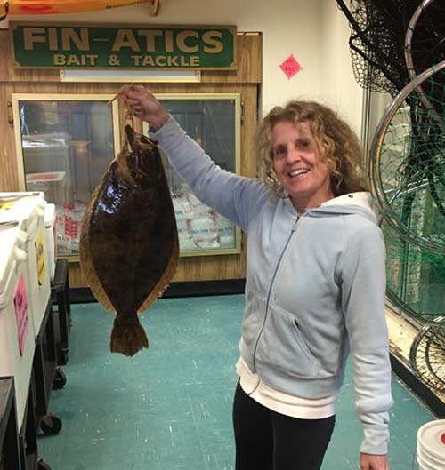 Flounder fishing in the backwaters has been hot!