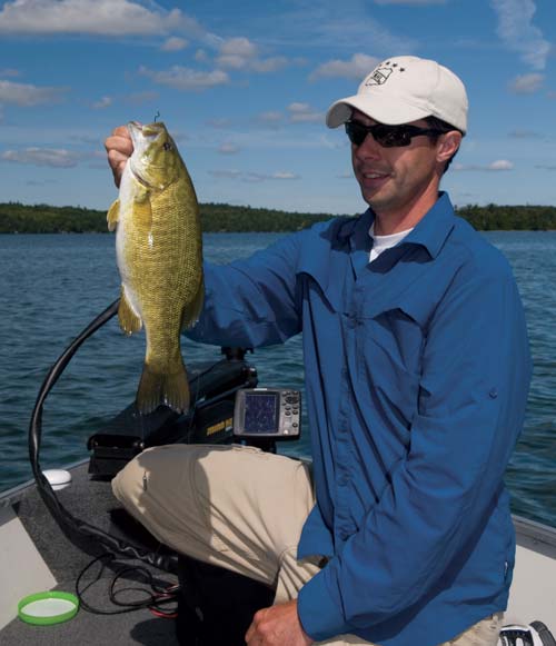 A Carolina rig works well when you want to fish a weeded area down deep.