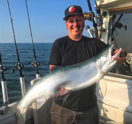 Leading LOC Steelhead out ofOlcott
