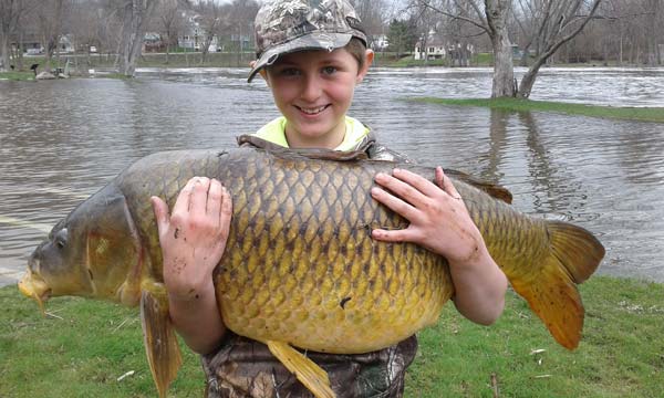 Chase Stokes set a new state record for carp