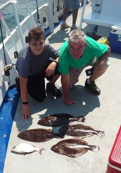 The Norma K has seen a pickup in the fluke bite and the boat had some excellent fluke fishing over the past few days.