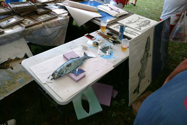 Joe's Fresh Fish Prints demonstration