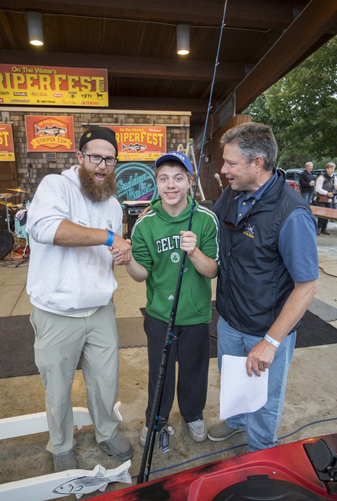 Robbie Taylor gave his prize to Ben