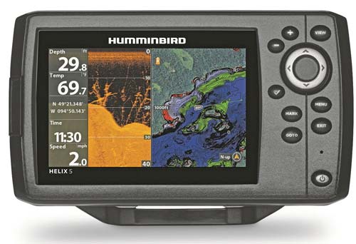 Humminbird Helix 5 CHIRP Sonar/GPS G2 Combo Fishfinder