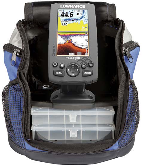 Lowrance Hook-4 Ice Machine