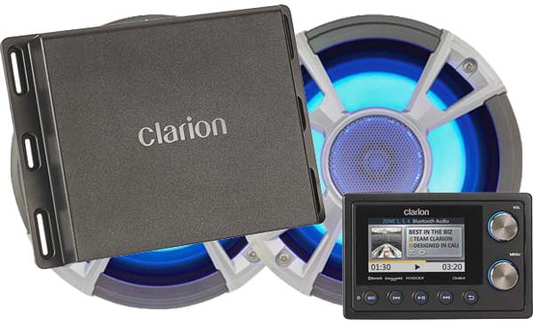 Clarion CMS4 Marine Audio System