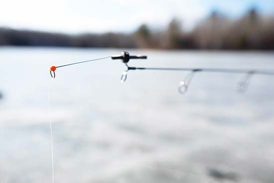 Seaguar AbrazX on St. Croix Rod Legend Black ice rod