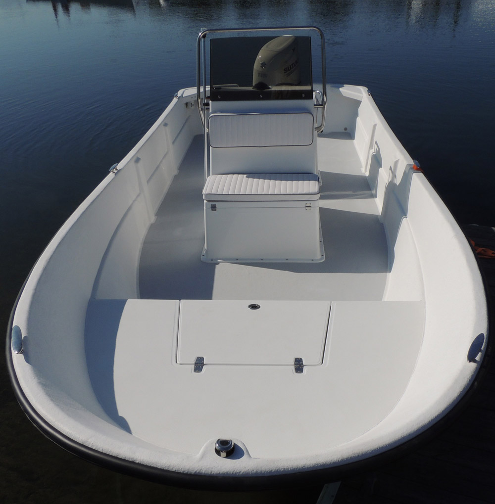 Maritime Boats 2090 Skiff front view