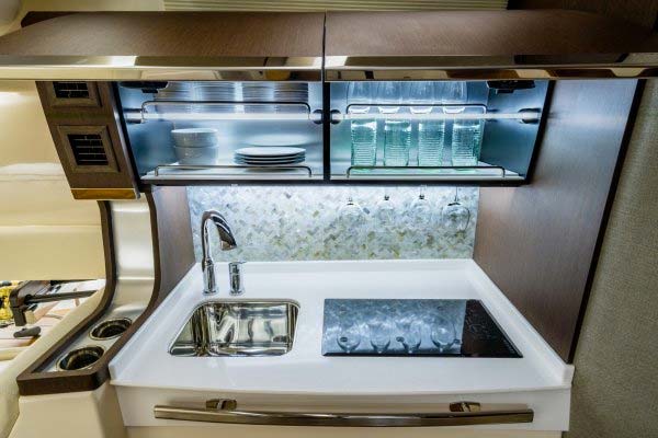 Grady-White Canyon 456 kitchen