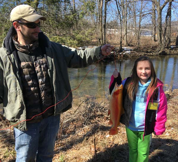 Remy Mondulick and her father Mark