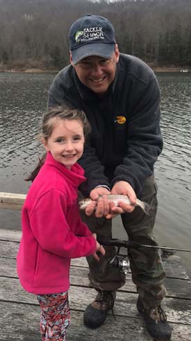 ohn Szentesy and his daughter Leah